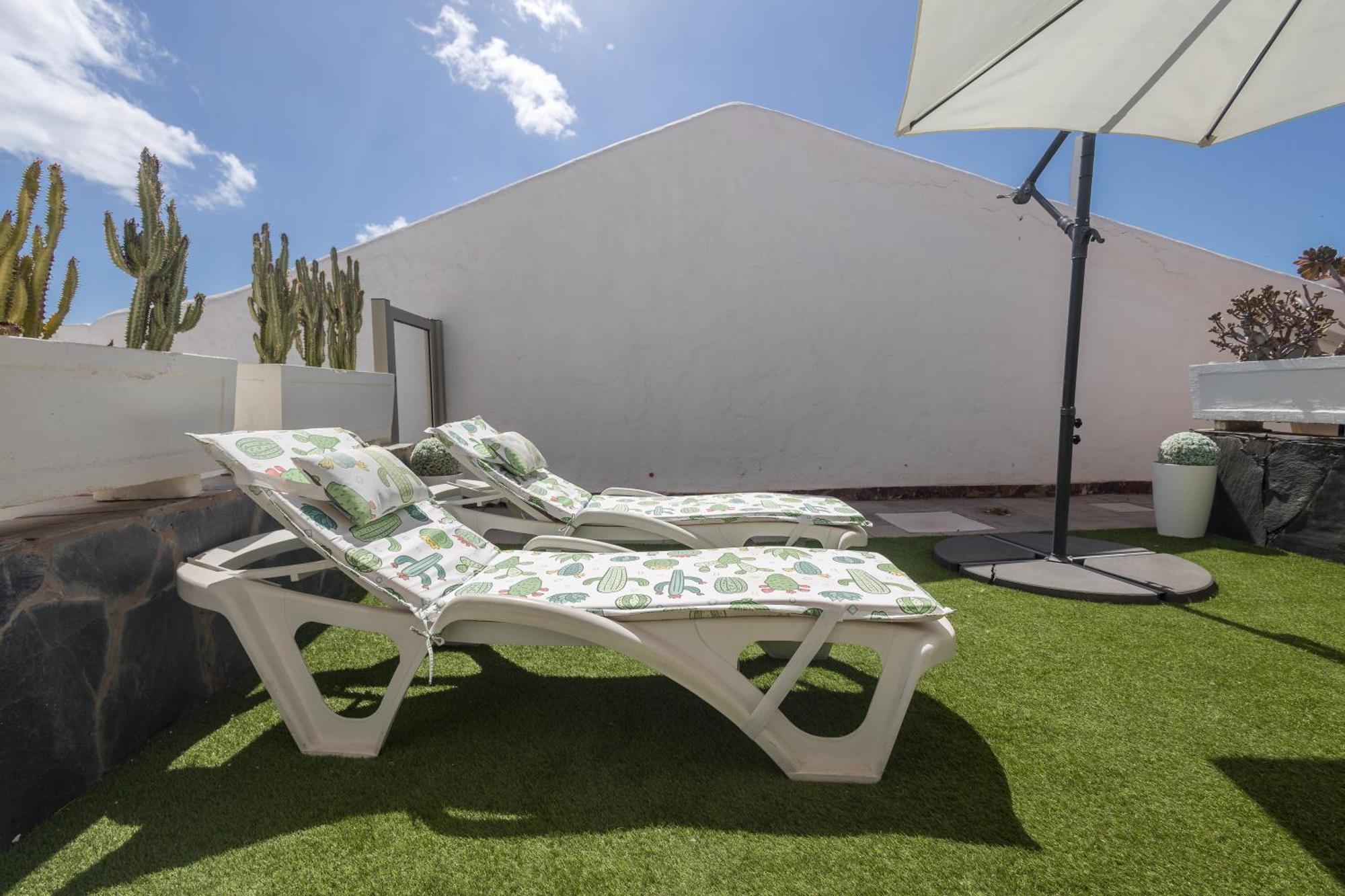 Playa Del Aguila Bungalow Con Terraza Solarium Маспаломас Екстериор снимка