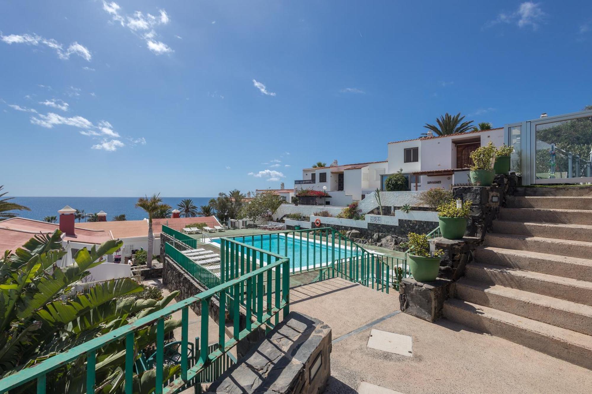 Playa Del Aguila Bungalow Con Terraza Solarium Маспаломас Екстериор снимка