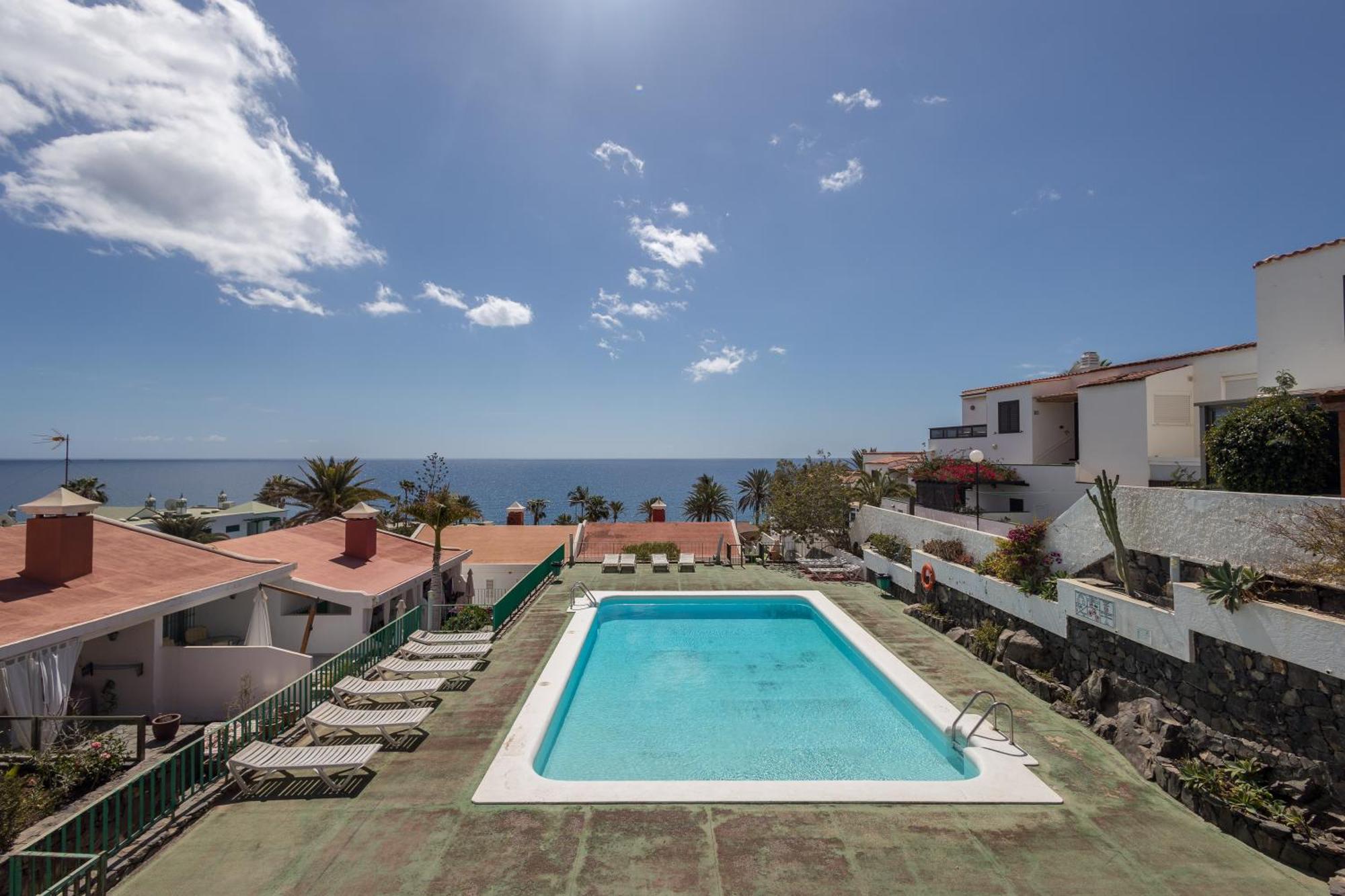 Playa Del Aguila Bungalow Con Terraza Solarium Маспаломас Екстериор снимка