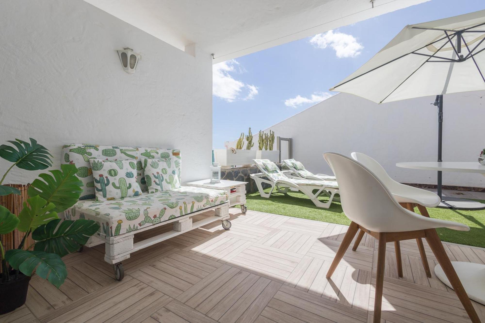 Playa Del Aguila Bungalow Con Terraza Solarium Маспаломас Екстериор снимка