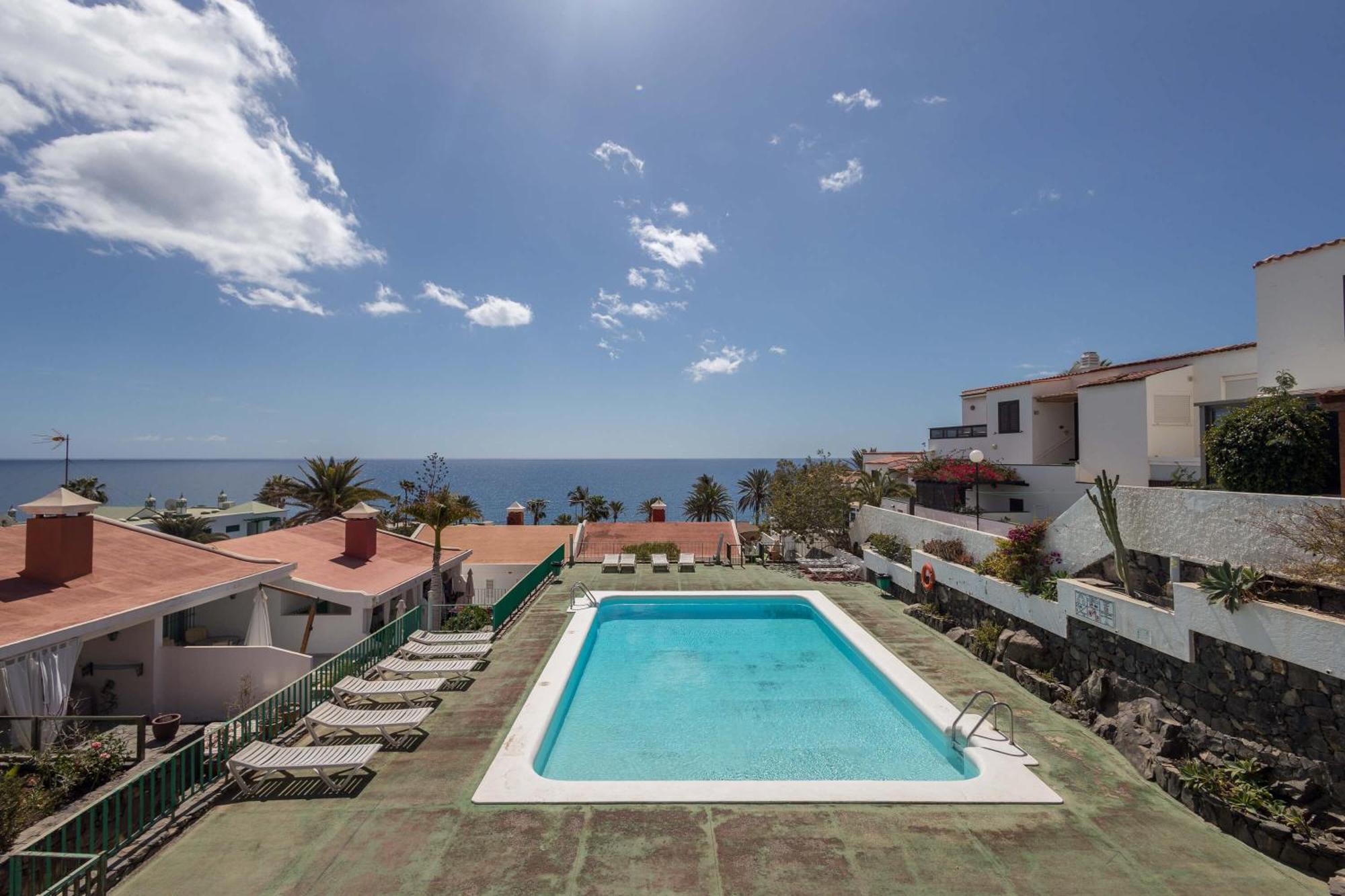 Playa Del Aguila Bungalow Con Terraza Solarium Маспаломас Екстериор снимка