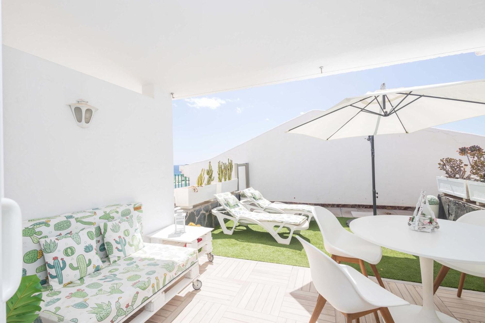 Playa Del Aguila Bungalow Con Terraza Solarium Маспаломас Екстериор снимка