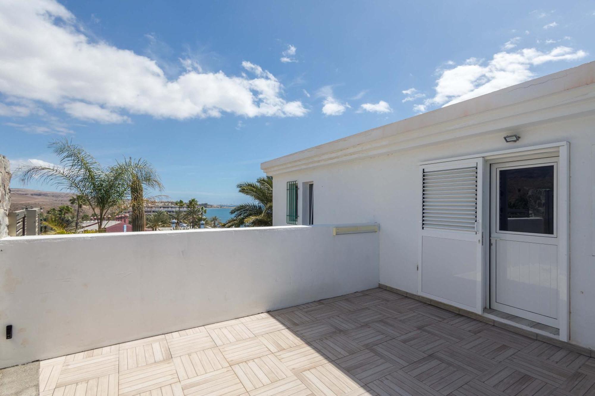Playa Del Aguila Bungalow Con Terraza Solarium Маспаломас Екстериор снимка