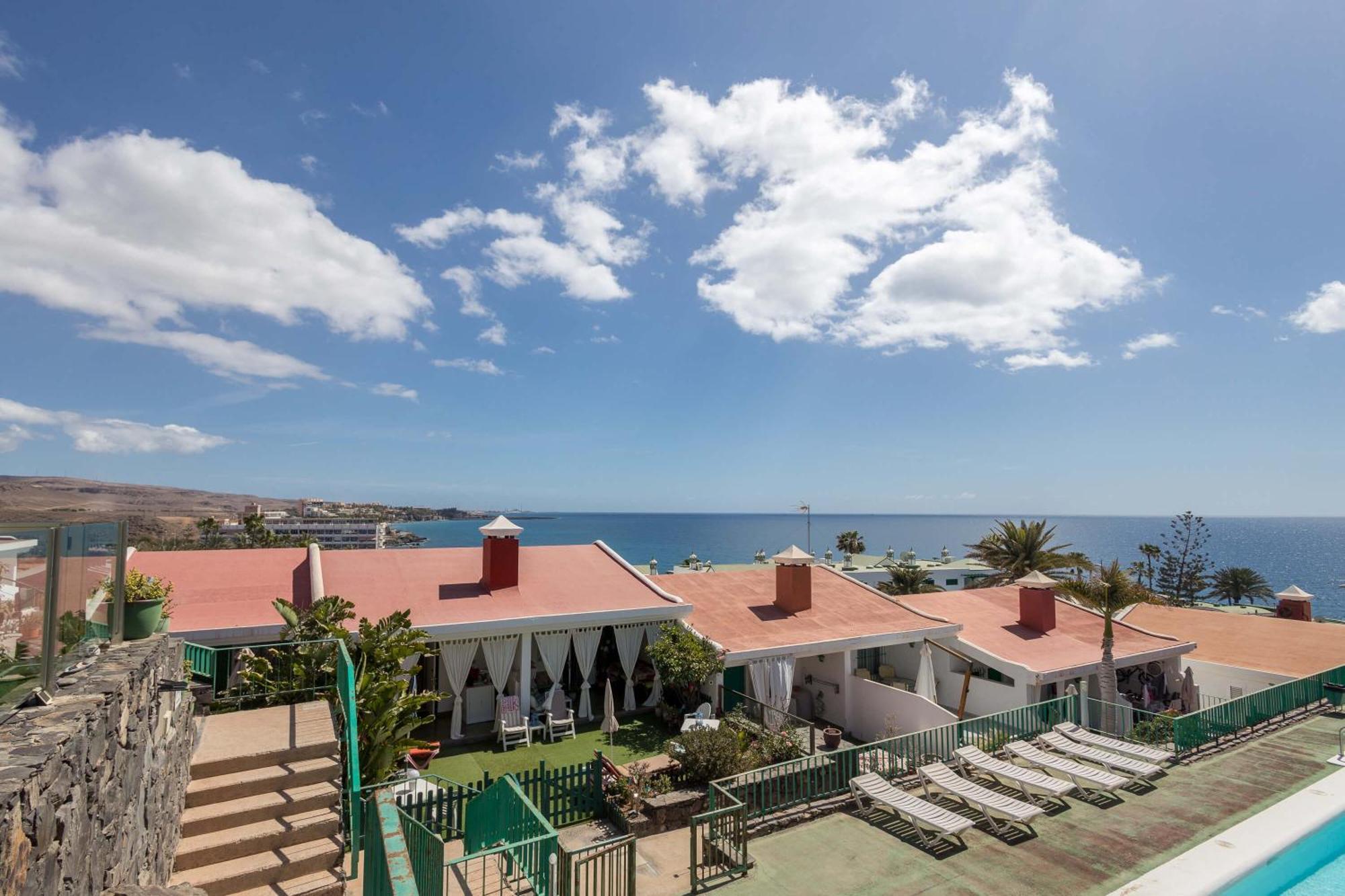 Playa Del Aguila Bungalow Con Terraza Solarium Маспаломас Екстериор снимка