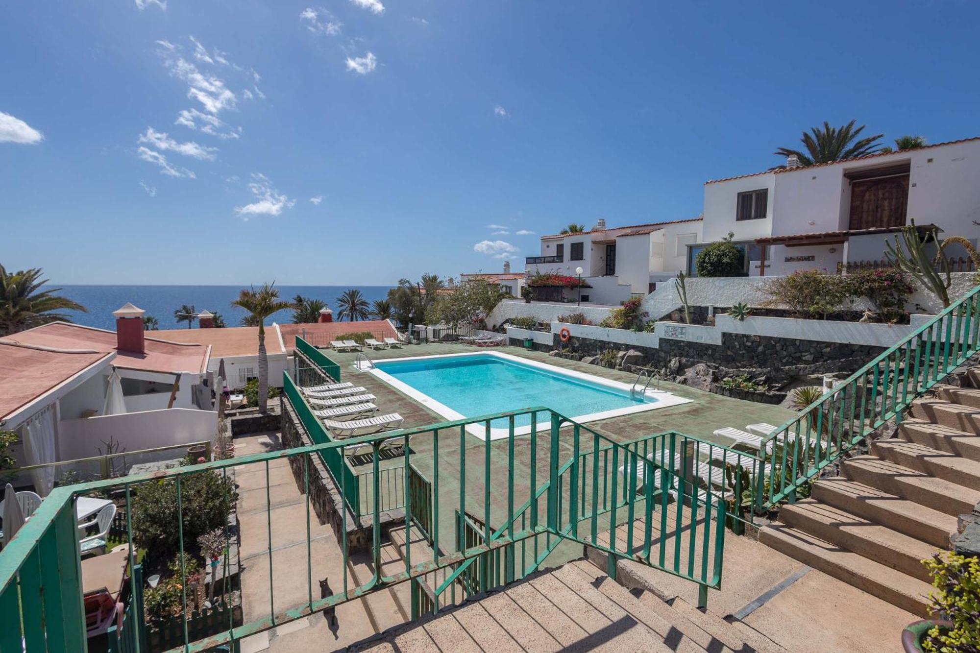 Playa Del Aguila Bungalow Con Terraza Solarium Маспаломас Екстериор снимка