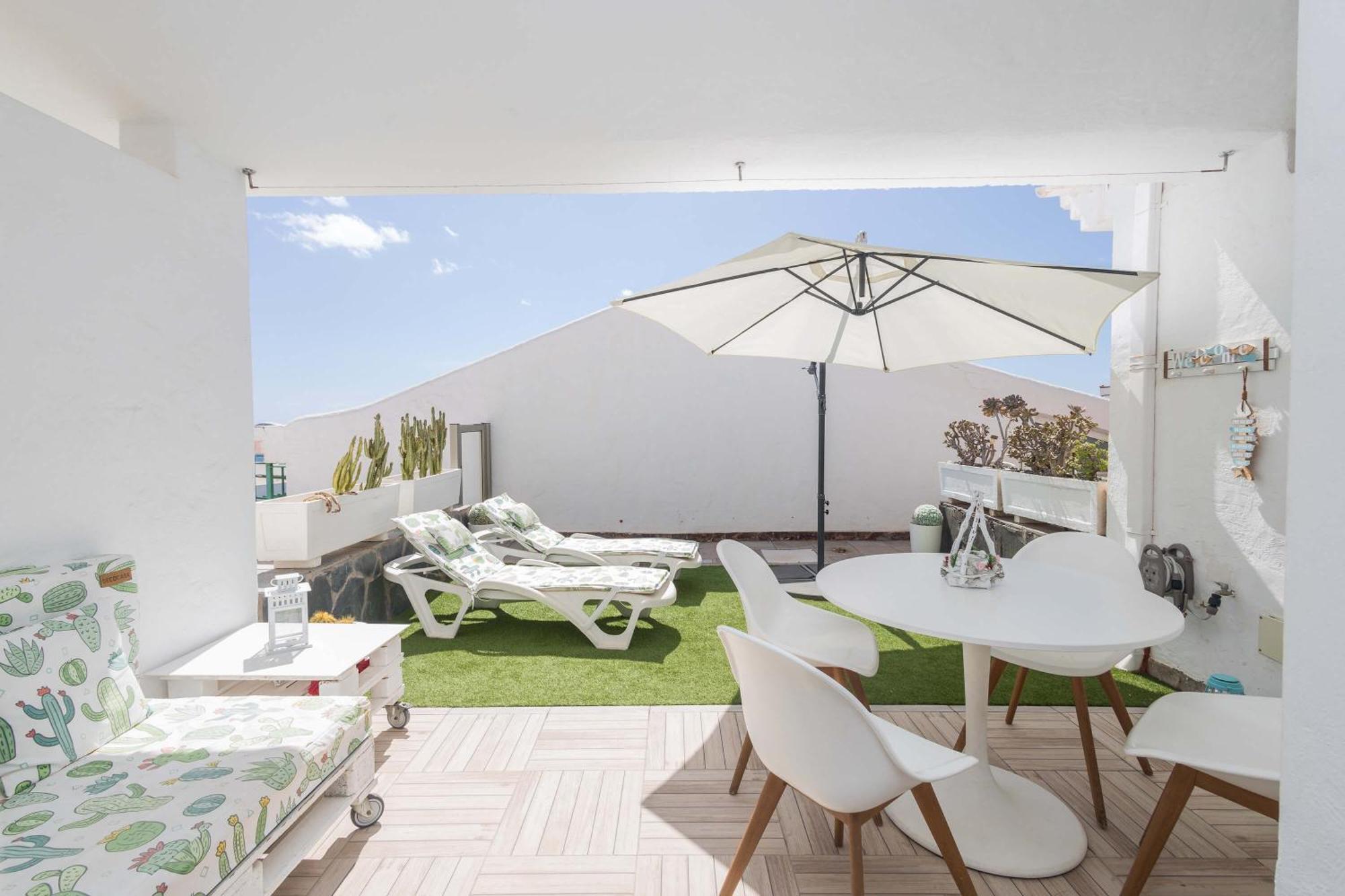 Playa Del Aguila Bungalow Con Terraza Solarium Маспаломас Екстериор снимка